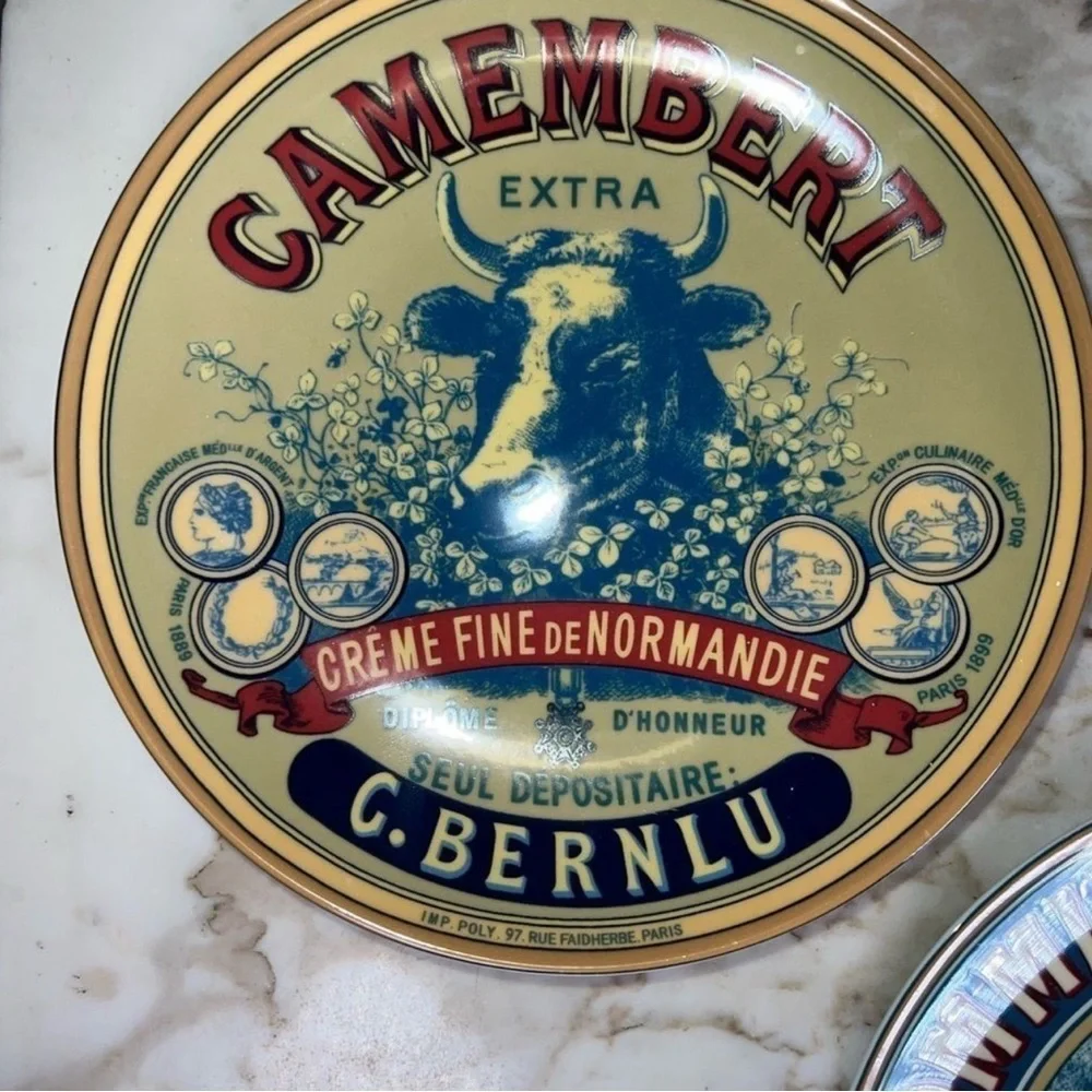 Vintage Bia Camembert 8 Inch Plates Set of 4 - Picture 2 of 6